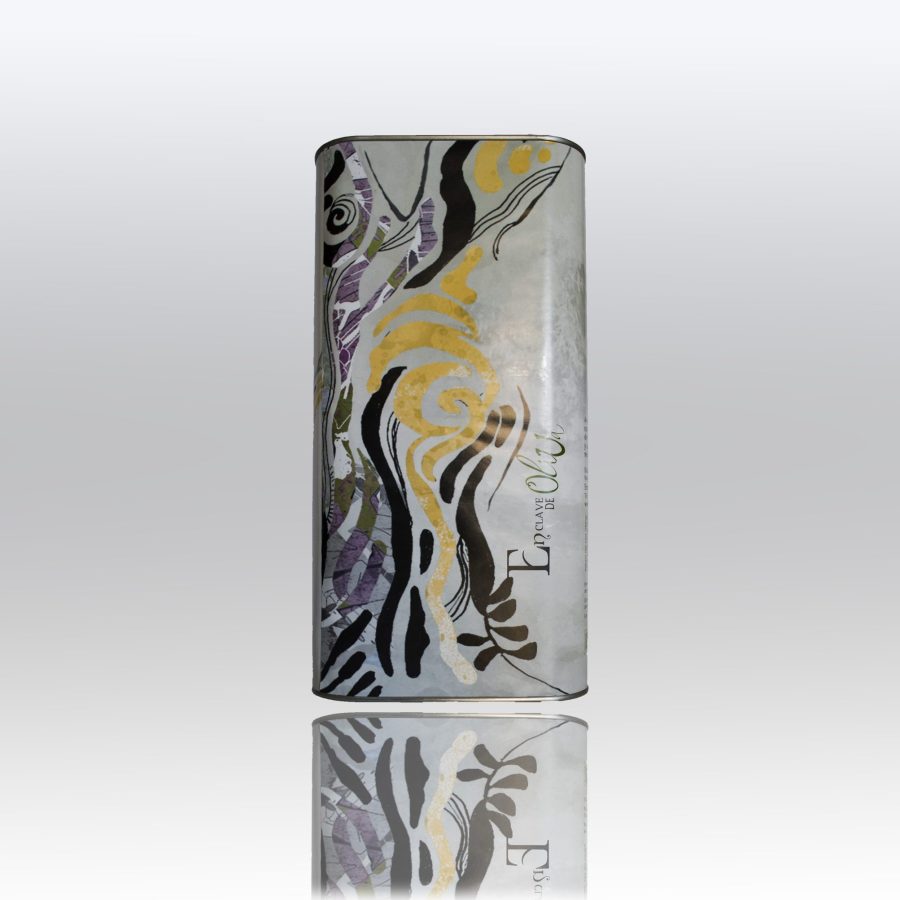 Aceite de oliva virgen extra ecológico en lata de 5 L (caja de 4 unidades = 20 L = 9,00 €/L)