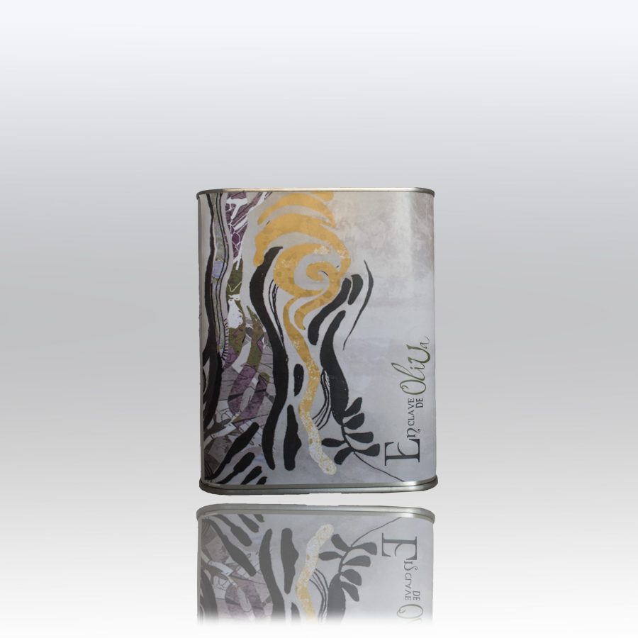 Aceite de oliva virgen extra ecológico en lata de 2 L (caja de 6 unidades = 12 L = 9,25 €/L)